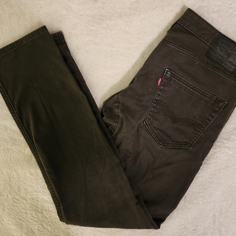 Levi's Men's Dark Gray Slim Jeans 512